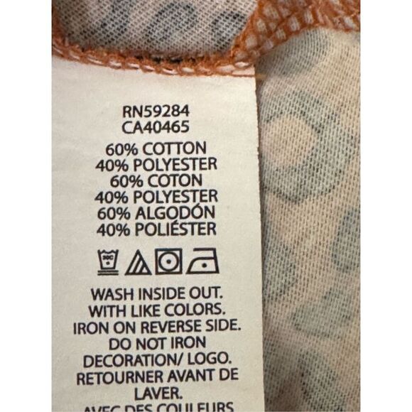 The Children’s Place L 10-12 girls long sleeve cheetah skater dress safari big c - Picture 6 of 6